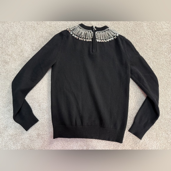Michael Kors Collection - Stunning Beaded Chainlink Cashmere Sweater - size XS - Picture 10 of 12